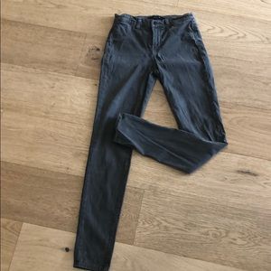 J brand 485 Sateen skinny jeans, olive